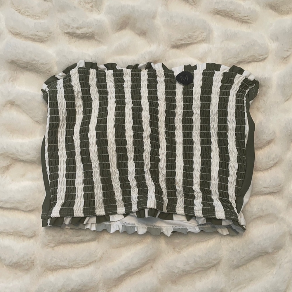 NWT Cotton On Body longline bandeau swim top